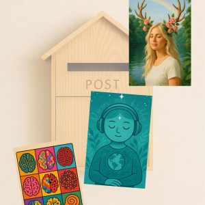 3 post cards